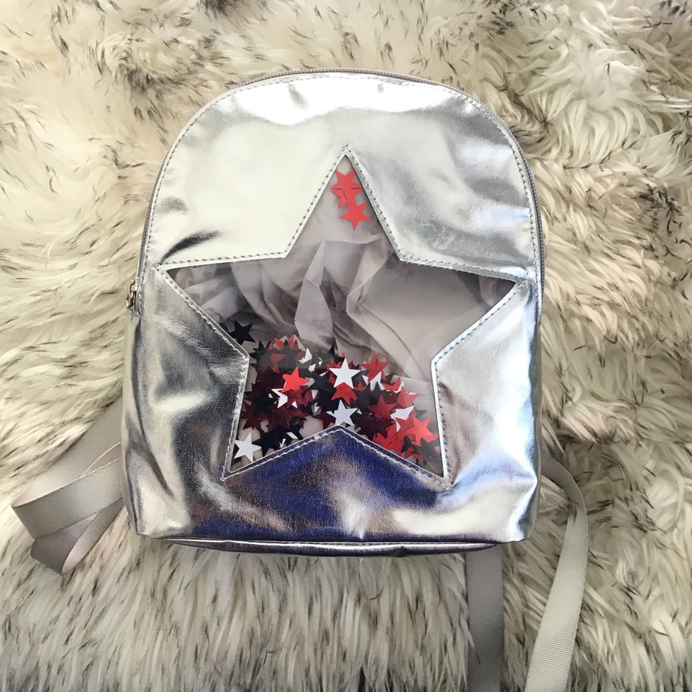 Kids Silver Backpack small